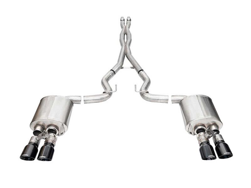 Corsa 21266BLK Xtreme 3" Dual Rear Cat-Back Exhaust for 2024-Up Mustang Dark Horse 5.0