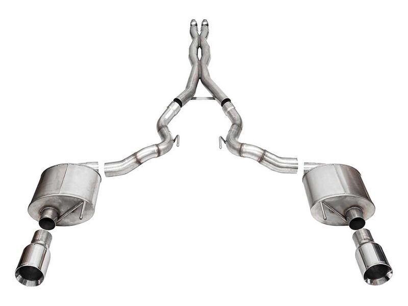 Corsa 21275 Xtreme 3" Cat-Back Exhaust Dual Rear Exhaust for 2024-Up Mustang GT 5.0