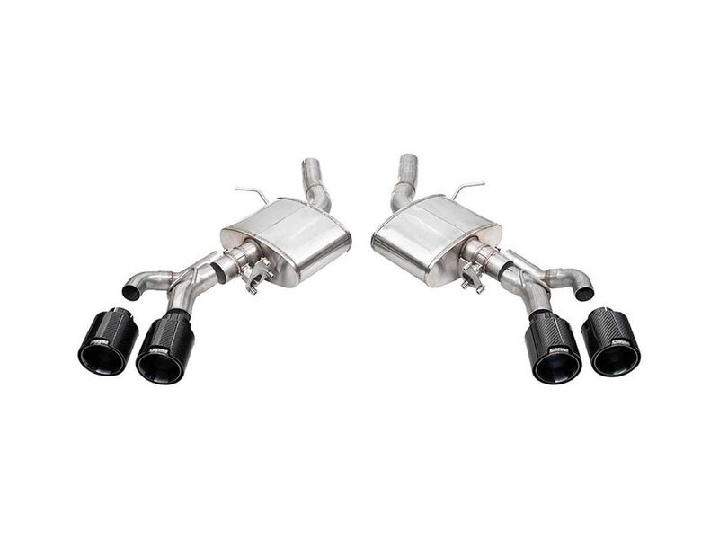 Corsa 21319BLK Variable Sound 3" Active Valved Axle-Back Exhaust Black Tip, 2022-25 CT4-V Blackwing