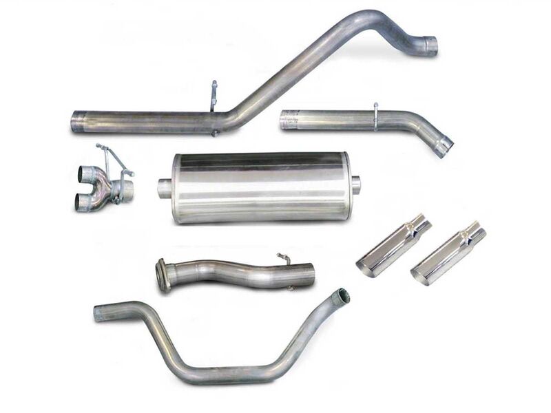 Corsa 24199 Sport Cat-Back Exhaust with Polished Tip for 2007-2008 Silverado CC/SB 1500 5.3