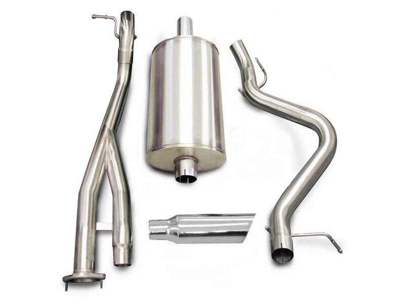 Corsa 24279 Sport Cat-Back Exhaust with Polished Tip for 2003-2007 Silverado Short Bed SS 6.0