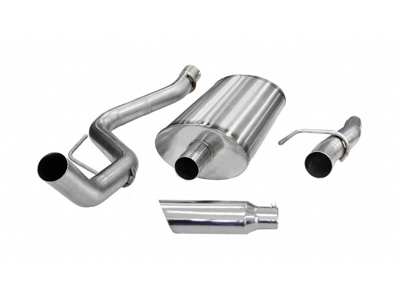 Corsa 24393 Sport Cat-Back Exhaust with Polished Tip for 2011-2014 Ford F-150 5.0