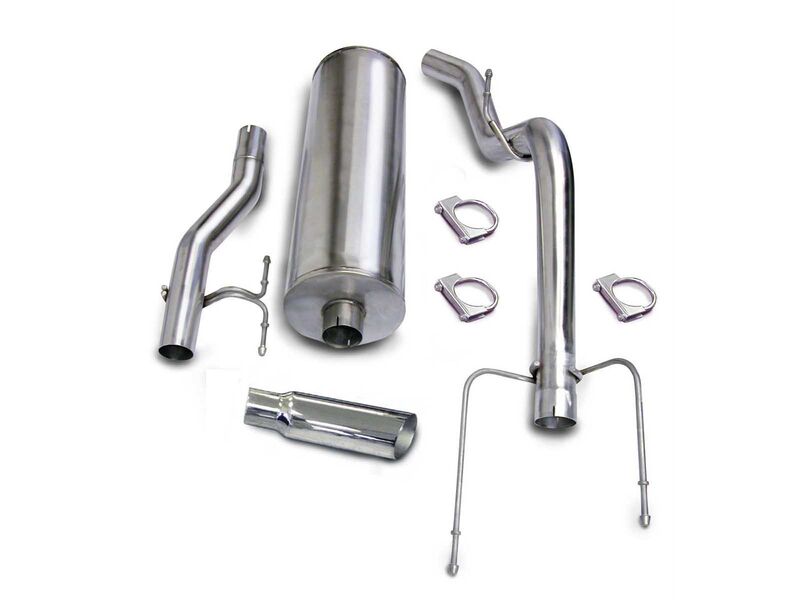 Corsa 24400 Sport Cat-Back Exhaust with Polished Tip for 2003 Dodge Ram Reg. Cab/Short Bed 1500 5.7