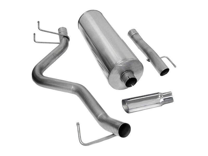 Corsa 24404 Sport Cat-Back Exhaust with Polished Tip for 2006-2007 Ram Quad Cab/Short Bed 1500 4.7