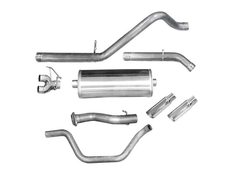 Corsa 24516 Sport Cat-Back Exhaust with Polished Tip for 2007-2009 Silverado CC/SB 1500 6.2