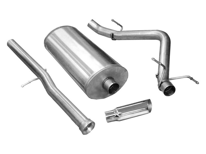 Corsa 24523 Sport Cat-Back Exhaust with Polished Tip for 2011-2013 Silverado CC/SB 1500 6.2