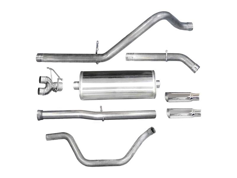 Corsa 24524 Sport Cat-Back Exhaust with Polished Tip for 2011-2013 Silverado CC/SB 1500 6.2
