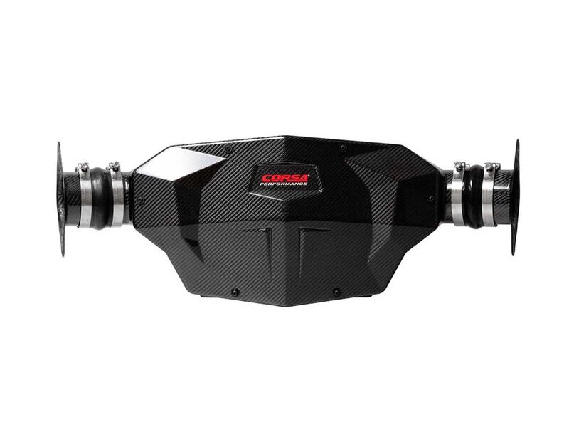 Corsa 44003D Carbon Fiber Closed Box Cold Air Intake for 2020-Up Corvette C8