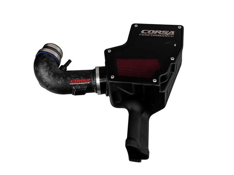 Corsa 44007D-MF Carbon Fiber Closed Box DryTech 3D Cold Air Intake for 2018-2023 Mustang GT 5.0