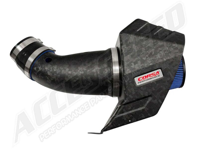 Corsa 44011-MF Carbon Fiber Cold Air Intake with MaxFlow Filter for 2020-2025 Durango SRT Hellcat