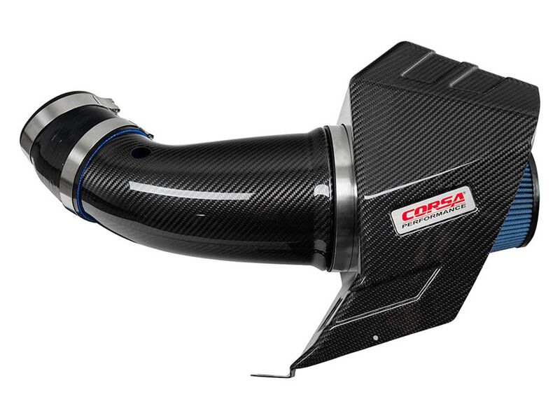 Corsa 44011 Carbon Fiber Cold Air Intake with MaxFlow 5 Oiled Filter for 2020-25 Durango SRT Hellcat