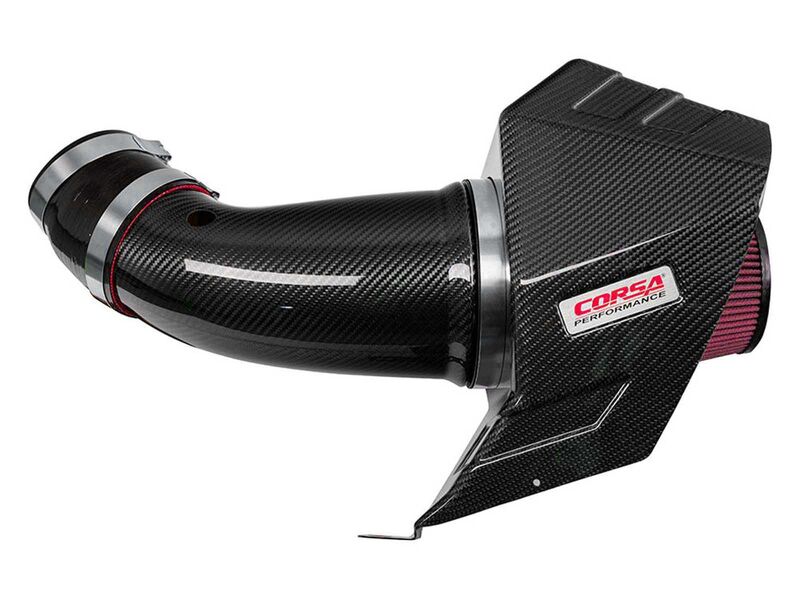 Corsa 44011D Carbon Fiber Cold Air Intake with DryTech 3D Filter for 2020-2025 Durango SRT Hellcat