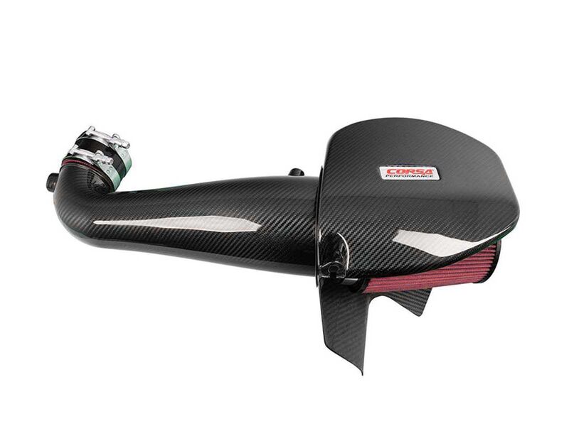 Corsa 44017D Carbon Fiber Dry Filter Cold Air Intake for 2011-2023 Dodge Challenger/Charger 5.7