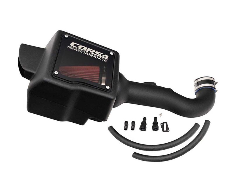 Corsa 45553D-1 Closed Box Cold Air Intake with DryTech Filter for 2014-18 GM 1500/2015-20 GM SUV 5.3