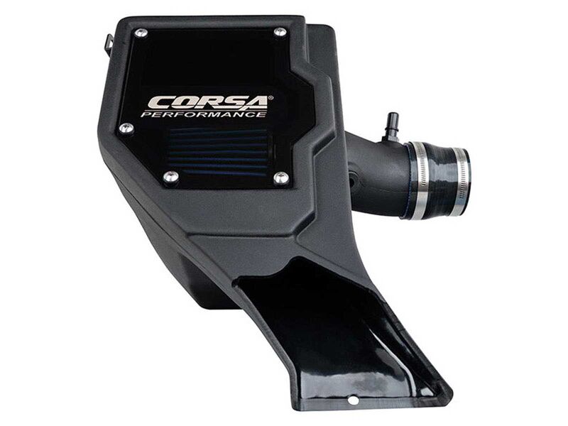 Corsa 47002 Closed Box Cold Air Intake with MaxFlow 5 Oiled Filter for 2021-2025 Ford Bronco 2.3