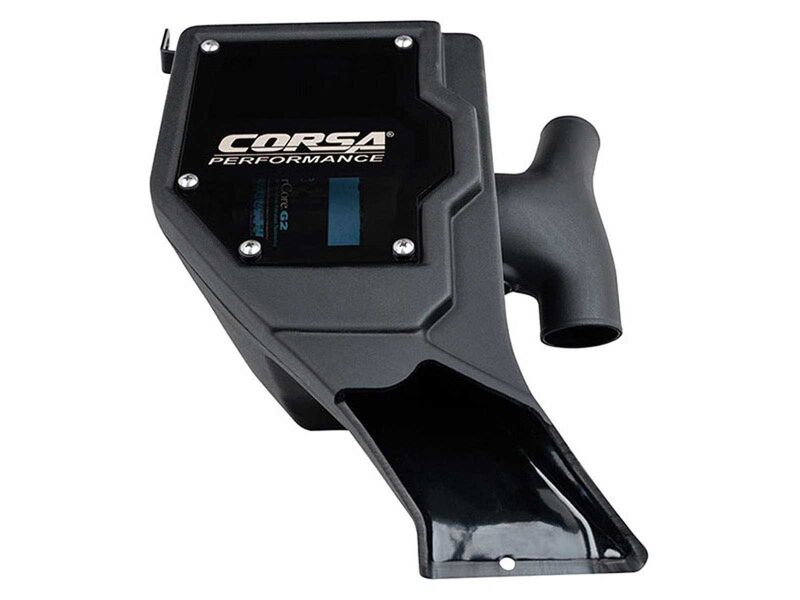 Corsa 470036 Closed Box Cold Air Intake with Donaldson Powercore Filter for 2021-2025 Bronco 2.7