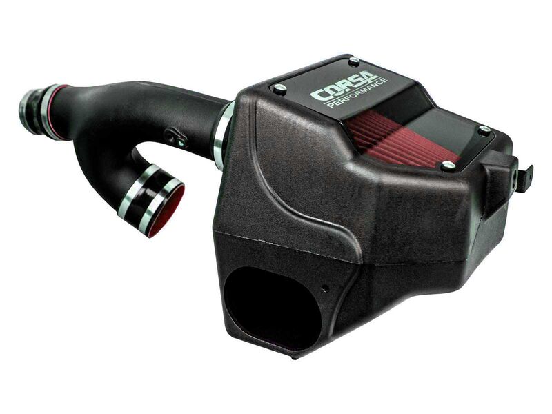 Corsa 49135D Closed Box Cold Air Intake with DryTech Filter for 2021-2025 Ford F150 3.5 Ecoboost