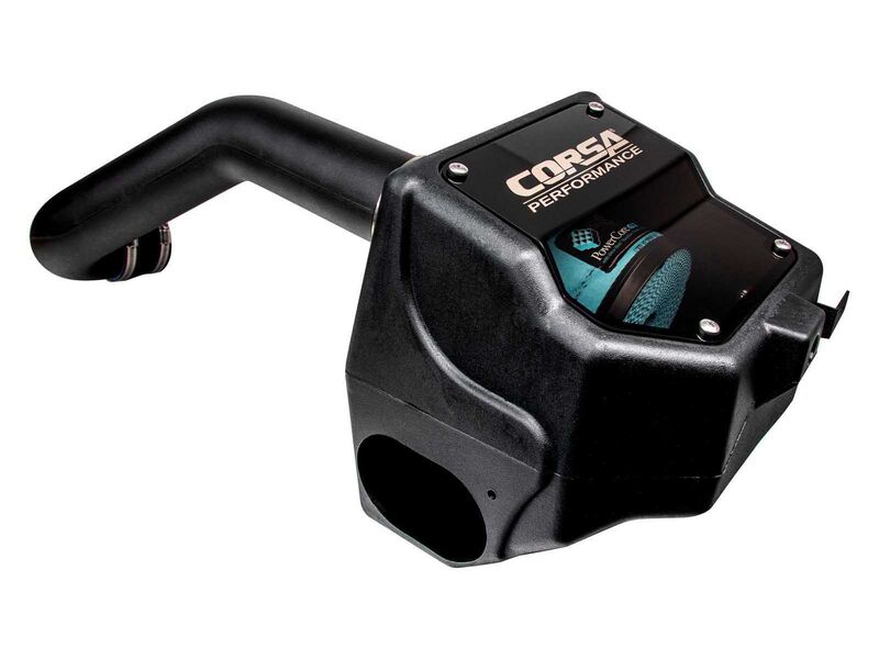 Corsa 491506 Closed Box Cold Air Intake with Powercore Filter for 2021-2025 Ford F150 5.0
