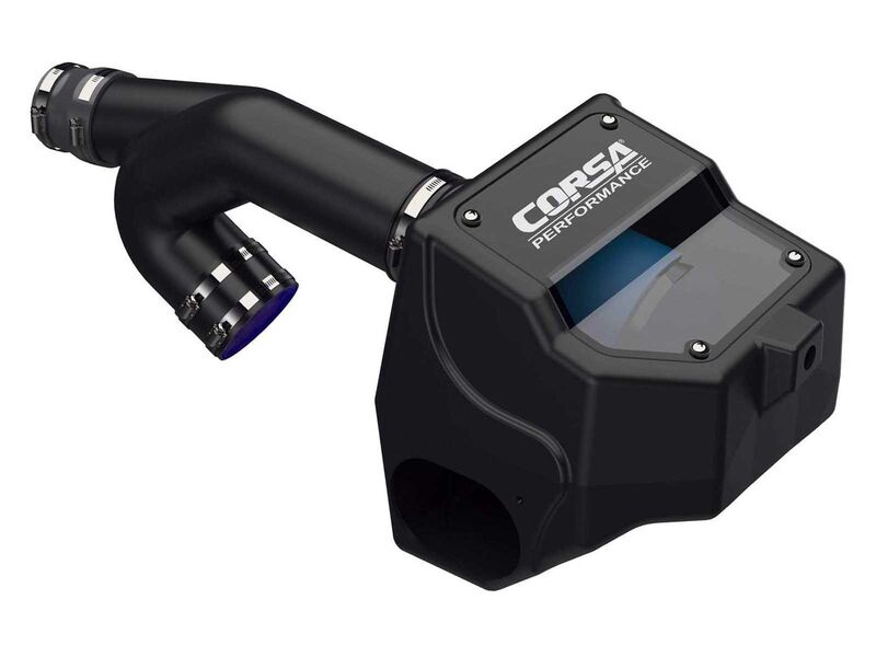 Corsa 498356 Closed Box Powercore Cold Air Intake for 2017-Up F150 / 2018-2022 Expedition 3.5T