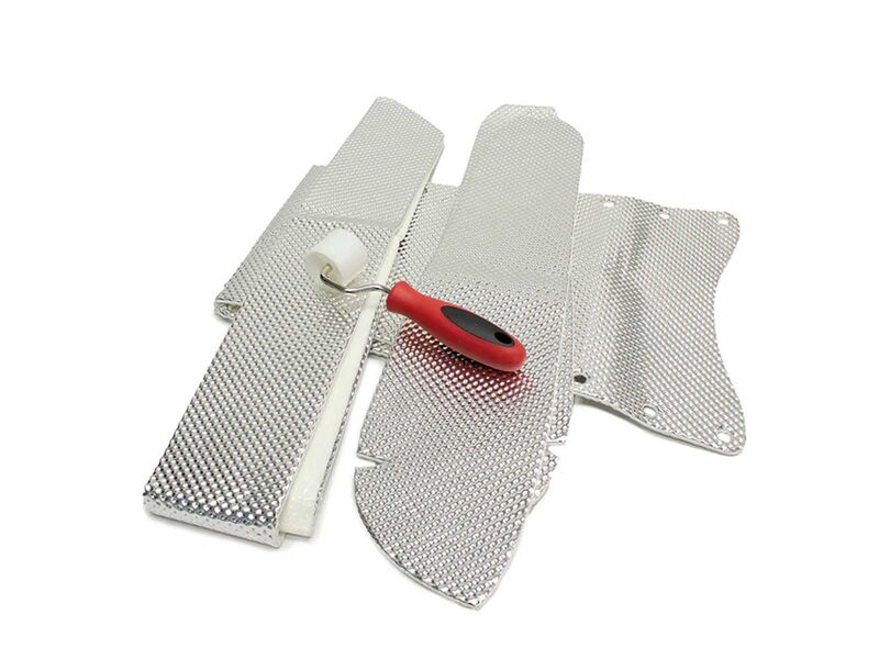 Corsa AC002 X-Pipe Heat Shield Kit for 2005-2013 Corvette C6 Z06/ZR1