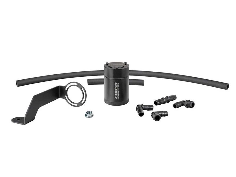 Corsa CC0013 Aluminum Oil Catch Can for 2011-2023 Challenger/Charger 6.4 2018-2023 Durango 6.4