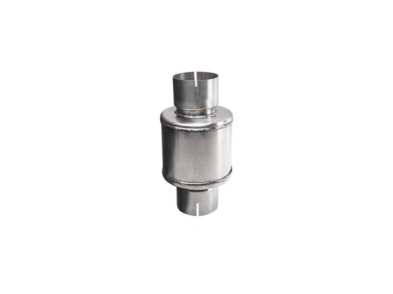 Corsa PKM2008 Stainless Steel 3-Inch Pro Series Packed Resonator (Slip Fit) (2-3DB) - Brushed