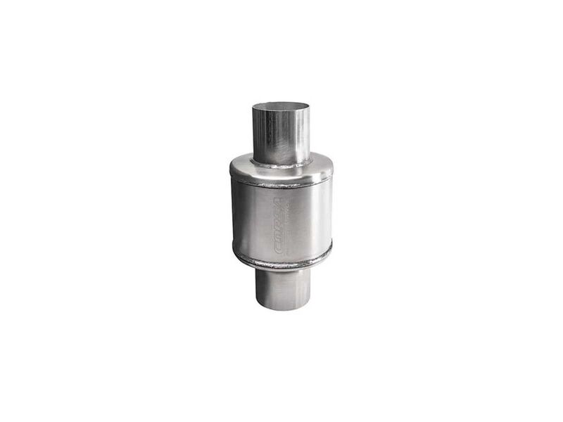 Corsa PKM2010 Stainless Steel 2.75-Inch Pro Series Packed Resonator (Weld In) (2-3DB) - Brushed
