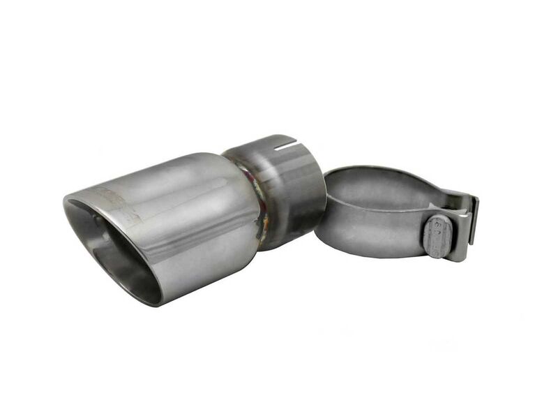 Corsa TK001 Single Universal 2.5-Inch Inlet /3-Inch Outlet Polished Pro-Series Tip Kit