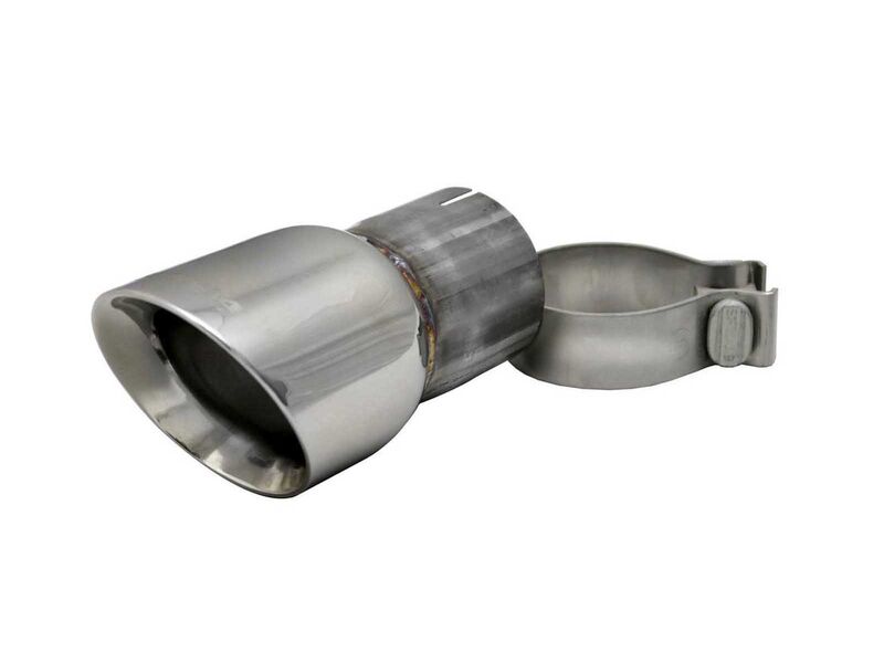 Corsa TK003 Single Universal 2.75-Inch Inlet / 3.5-inch Outlet Polished Pro-Series Tip Kit