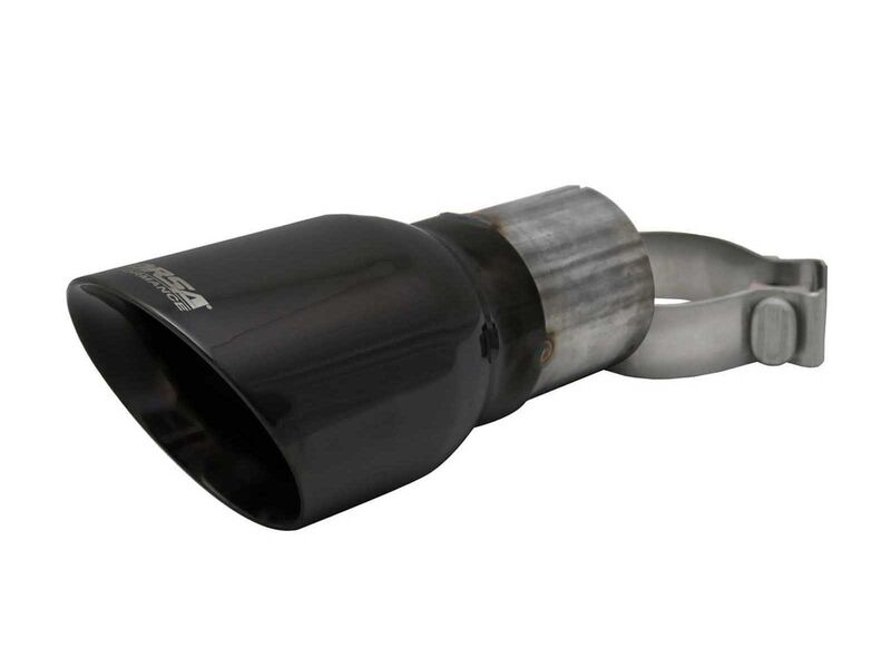 Corsa TK005BLK Single Universal 2.75-Inch Inlet / 4-inch Outlet Black PVD Pro-Series Tip Kit