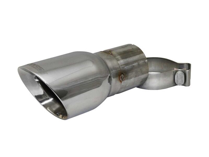 Corsa TK006 Single Universal 3-Inch Inlet / 4-inch Outlet Polished Pro-Series Tip Kit