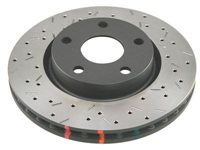 DBA DBA040X Street Series Front Vented Drilled & Slotted Rotor 2004 Pontiac GTO