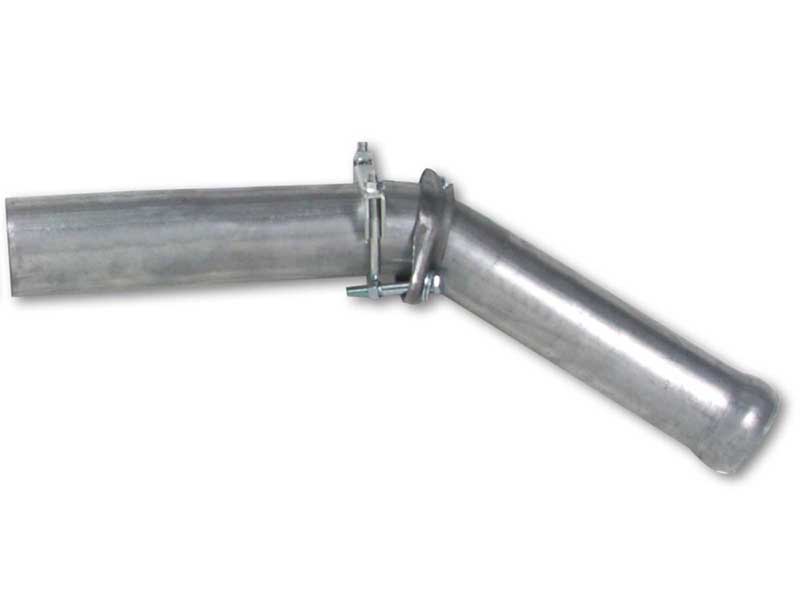 Diamond Eye 122003 Turbo Downpipe For 94-97.5 F250/F350 2nd Section No Oxygen Sensor 3" In/Out Alum