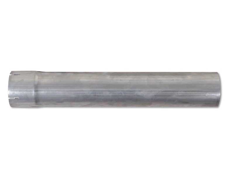 Diamond Eye Performance 400024 Exhaust Pipe 24-Inch Aluminized 4-Inch OD Straight Bumped On One End