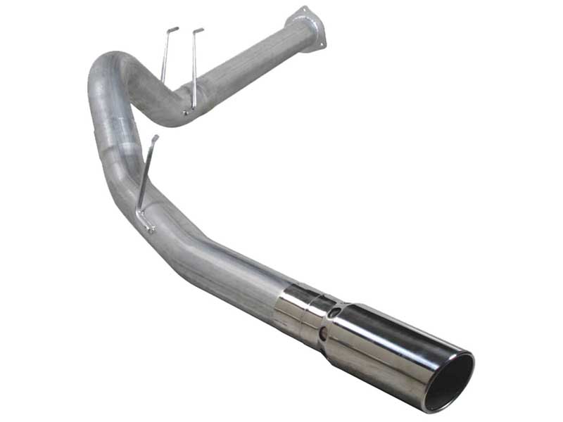 Diamond Eye Performance K4376A Filter Back Exhaust For 11-14 F250/F350 6.7 4" Single Pass Aluminized