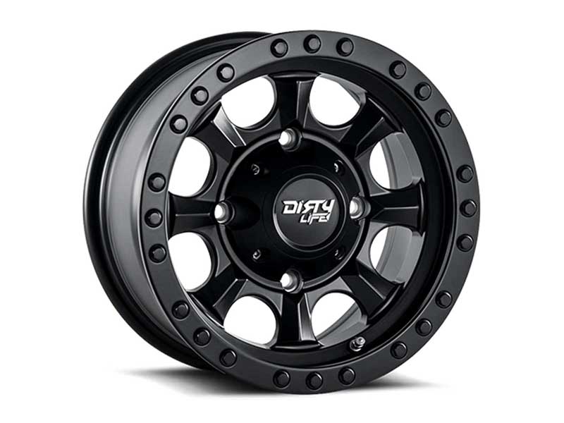 Dirty Life Race Wheels 9300-47100MBN Ironman 9300 Matte Black 14X7 4-110 13mm 79.4mm