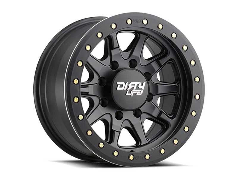 Dirty Life Race Wheels 9304-7932MB12 DT-2 9304 Satin Black 17X9 6-120 -12mm 66.9mm