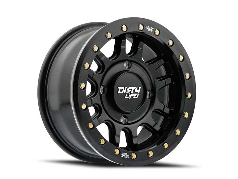 Dirty Life Race Wheels 9309R-57101MB Canyon Pro Sxs 9309R Matte Black 15X7 4-156 13mm 131.1mm