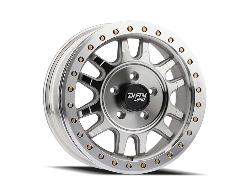 Dirty Life Race Wheels 9309R-5765M38 Canyon Pro Sxs 9309R Machined 15X7 5-114.3 38mm 77mm