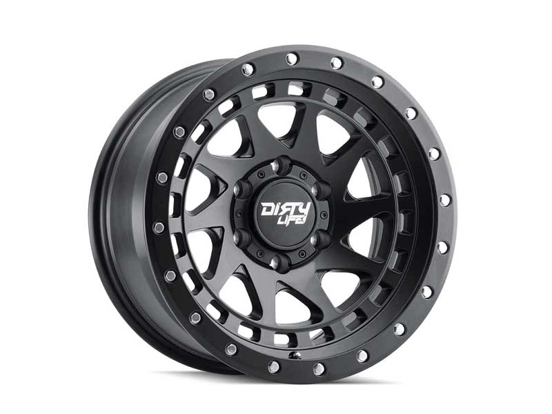 Dirty Life Race Wheels 9311-7973MB12 Enigma Pro 9311 Matte Black 17X9 5-127 -12mm 71.5mm