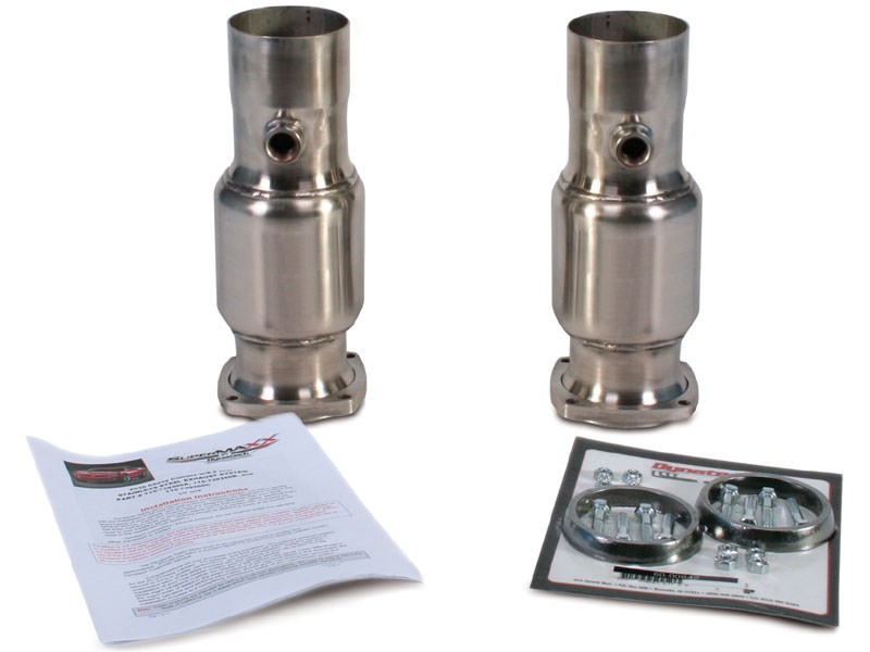 Dynatech 715-23520 Catted Mid-Pipes / Intermediate Tubes With Cats 2006-2009 Trailblazer SS