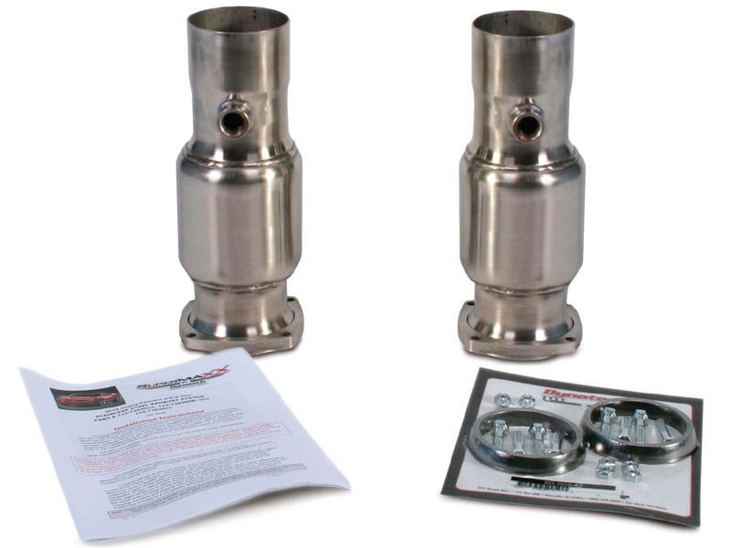 Dynatech 715-73920 Catted 2.5" Mid-Pipes / Intermediate Tubes With Cats 2010 2011 2012 Camaro V8