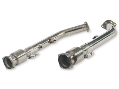 Dynatech 722-54320 2-1/2" Intermediate Tubes With Cats 2005-2010 Mustang GT, 2007-10 Mustang Shelby