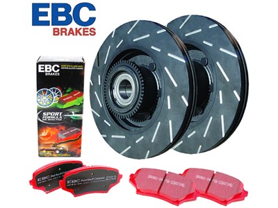 EBC S4KF1080 Stage 4 Signature Brake Kit, Front Rotors & Pads, 2010 2011 2012 2013 Camaro SS