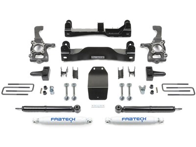 Fabtech K2183 4" Basic Suspension Lift Kit 2009-2013 Ford F-150 4WD