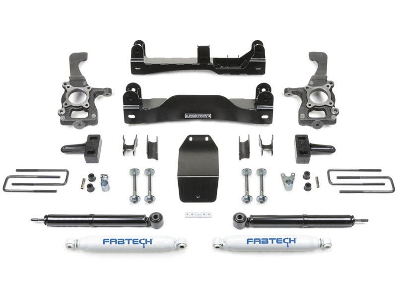 Fabtech K2183 4" Basic Suspension Lift Kit 2009-2013 Ford F-150 4WD
