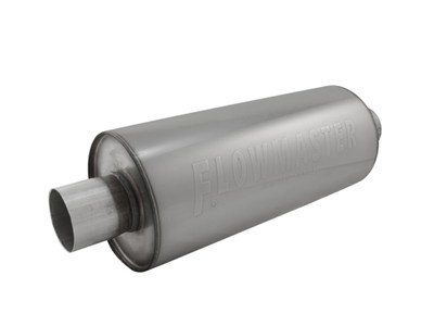 FlowMaster 12414310 DBX Stainless Muffler - 2.25" Center In / 2.25" Center Out - Moderate Sound