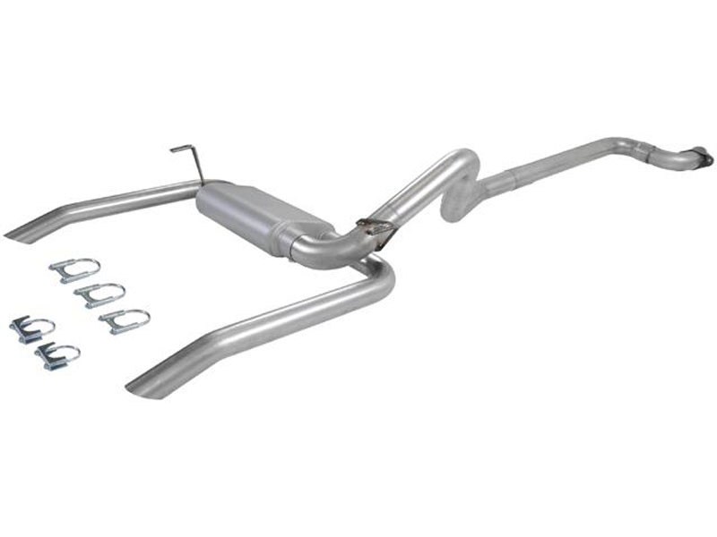 Flowmaster 17143 American Thunder Cat-Back 2.5" Dual Outlet