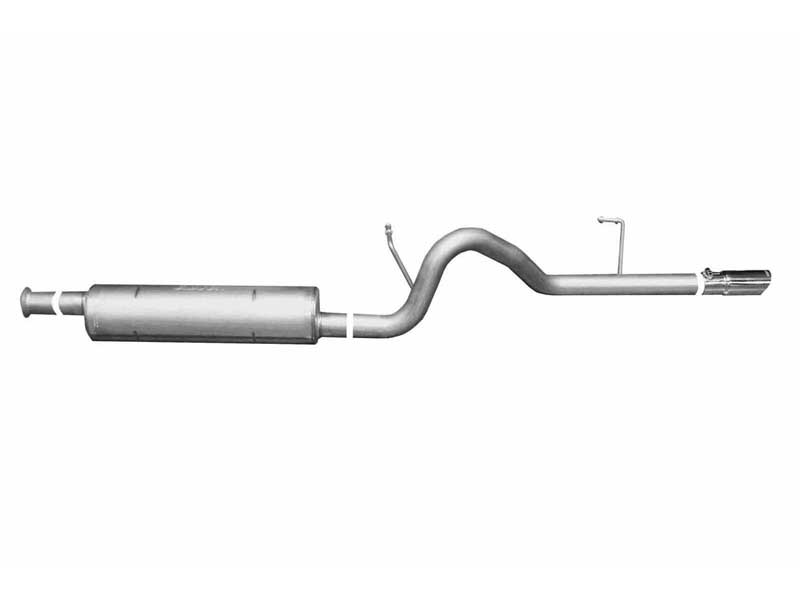 Gibson 17206 Single Aluminized CatBack Exhaust for 2008-2013 Liberty 3.7L