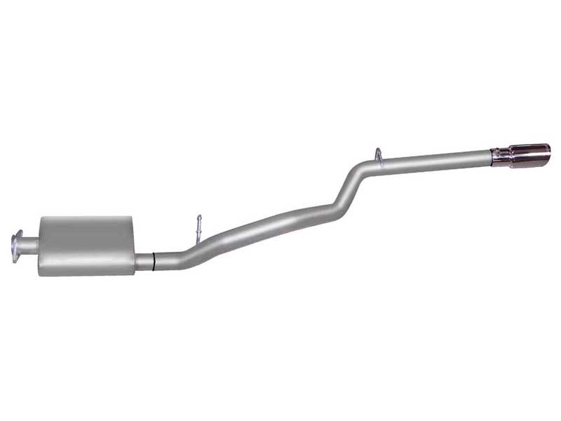 Gibson 17700 Single Aluminized CatBack Exhaust for 2000-2006 Wrangler 2.5L-4.0L